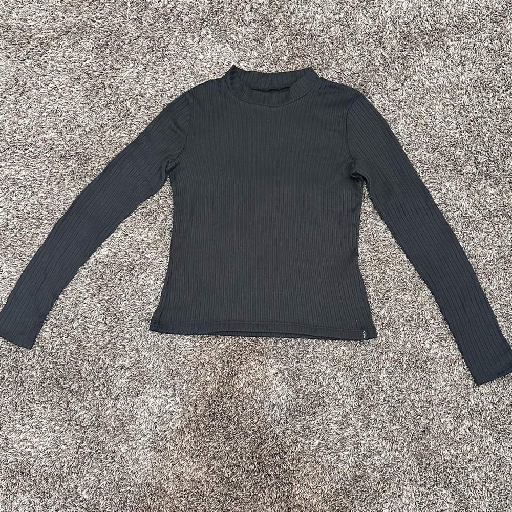 abercrombie kids grey turtle neck long sleeve size 13/14